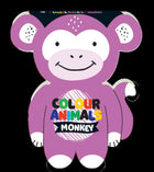 חוברת COLOUR ANIMALS קוף חמוד