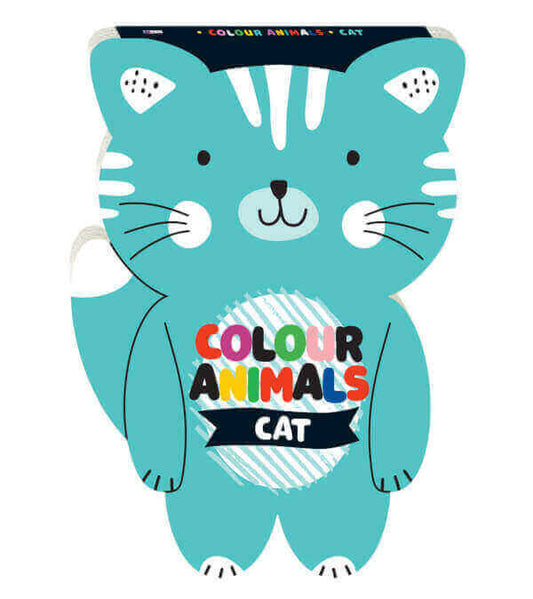 חוברת COLOUR ANIMALS חתול חמוד