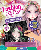 GLAMOUR GIRLS FASHION SKETCH BOOK glowing