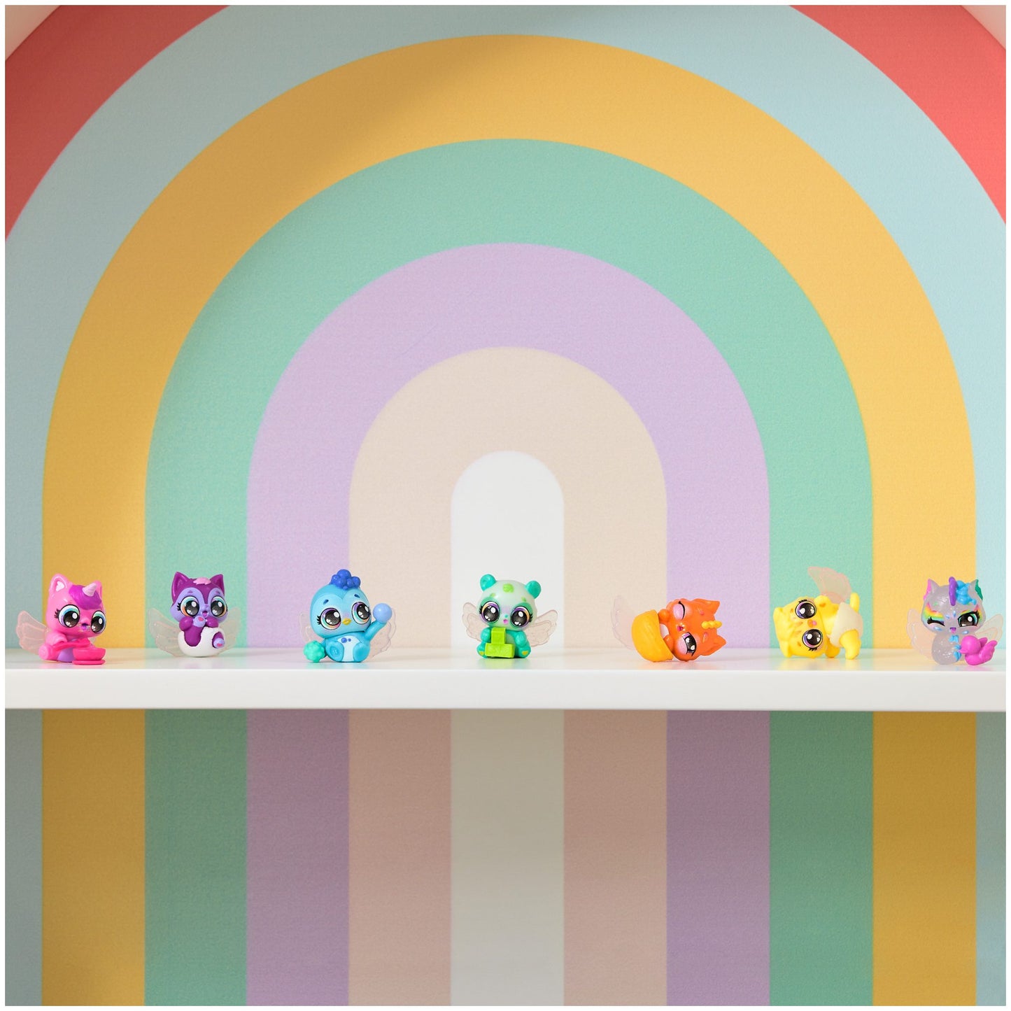 האצימל אריזת יחיד קשת בענן