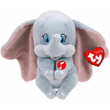 בובת TY דמבו הפיל עם צליל מדיום