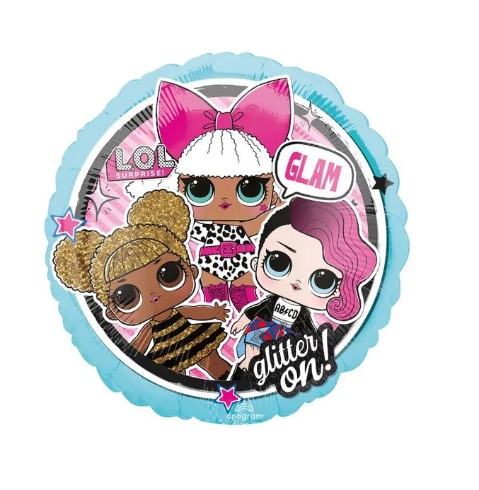 בלון מיילר 18 אינץ הדפסה LOL GLAM