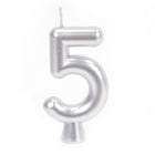 נר ספרה 5 כסף