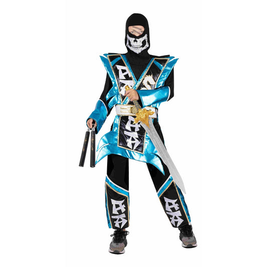 תחפושת נינגה כחולה מידה 12 שושי זוהר