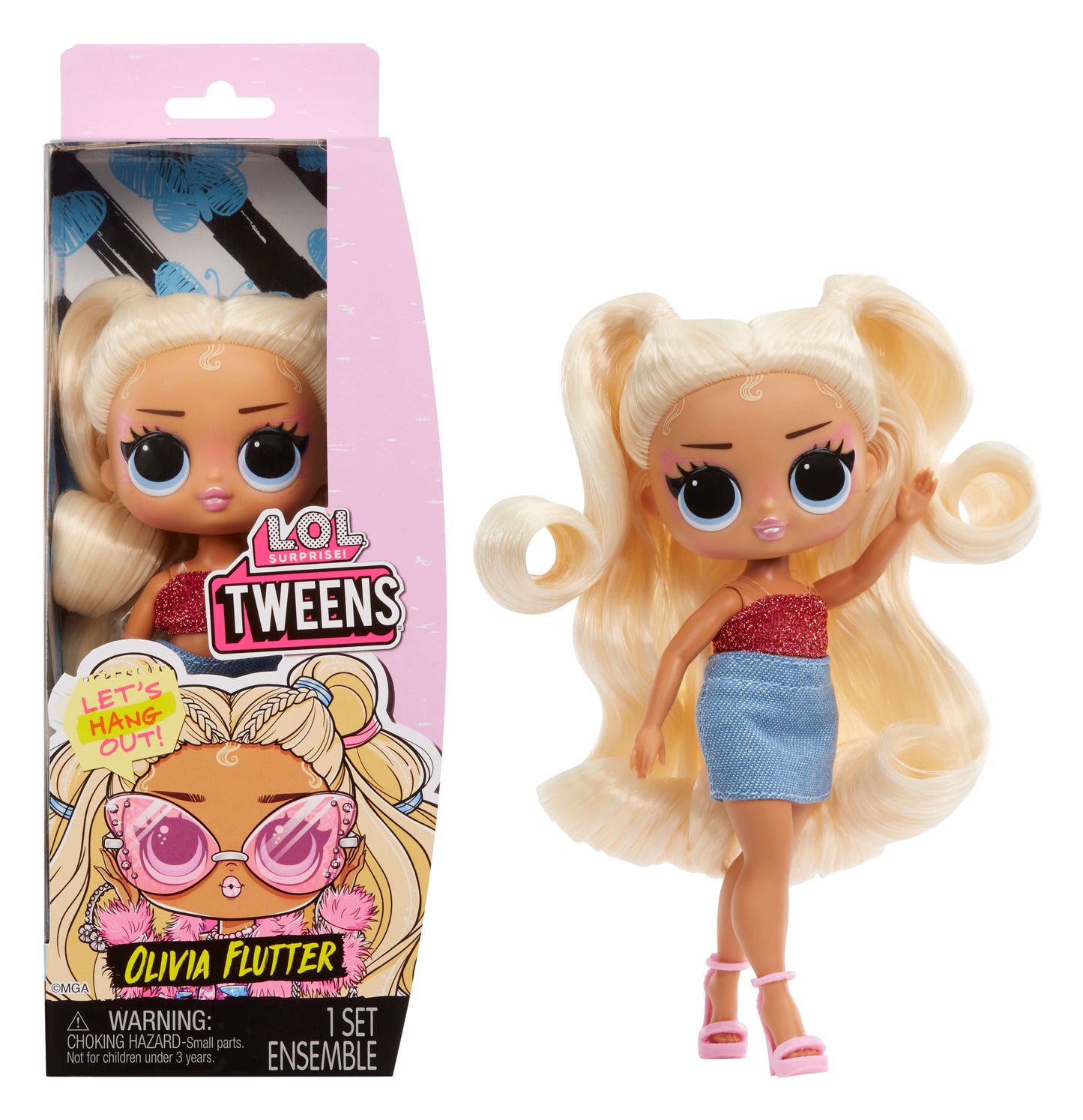 בובת לול מיני אוליביה פלאטרס TWEEN OPP