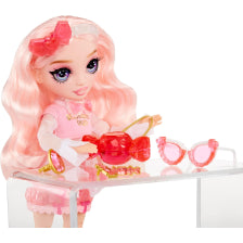 Rainbow High Studio Pink Doll with Crystal Accessories