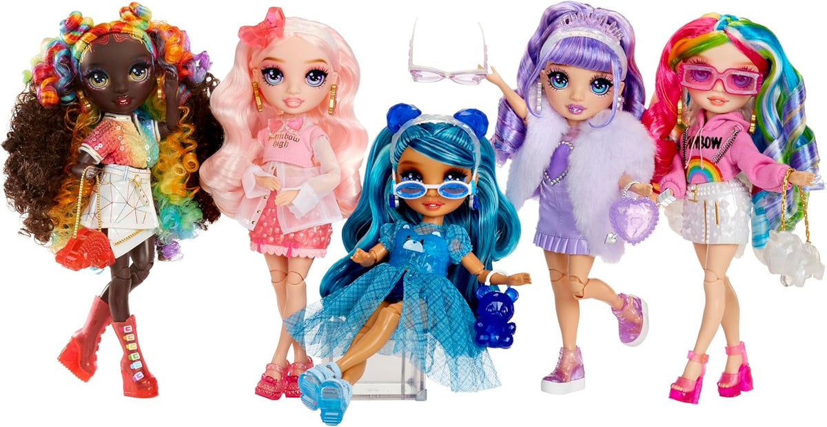 Rainbow High Studio Pink Doll with Crystal Accessories