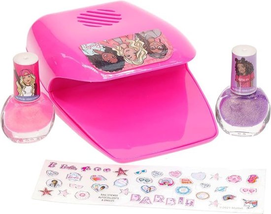 מארז 2 לקים ומייבש כולל מדבקות קישוט ברבי