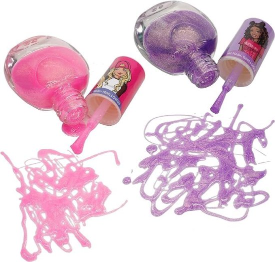 מארז 2 לקים ומייבש כולל מדבקות קישוט ברבי