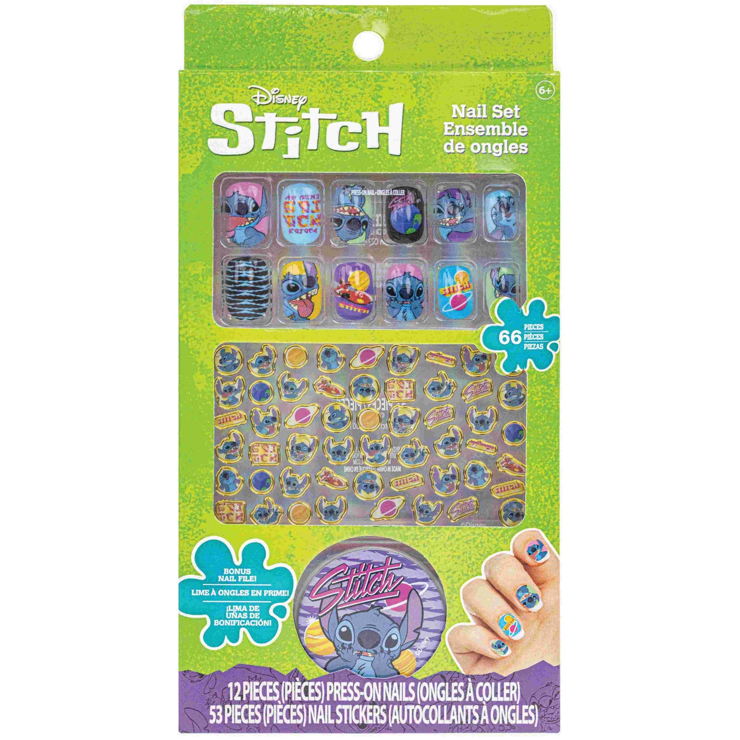 מארז 12 ציפרניים סטיץ