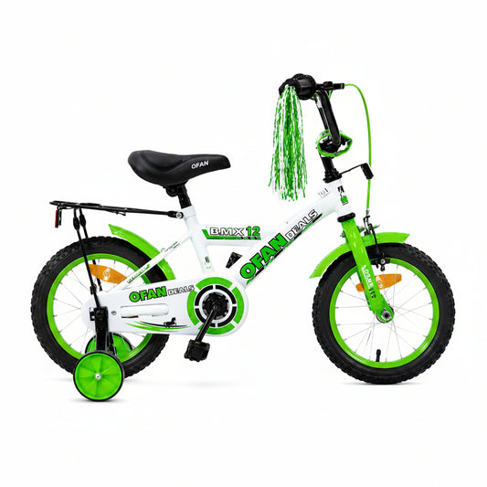 אופניים 12 BMX ירוק מורכב