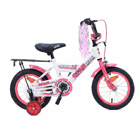 אופניים 12 BMX ורוד מורכב