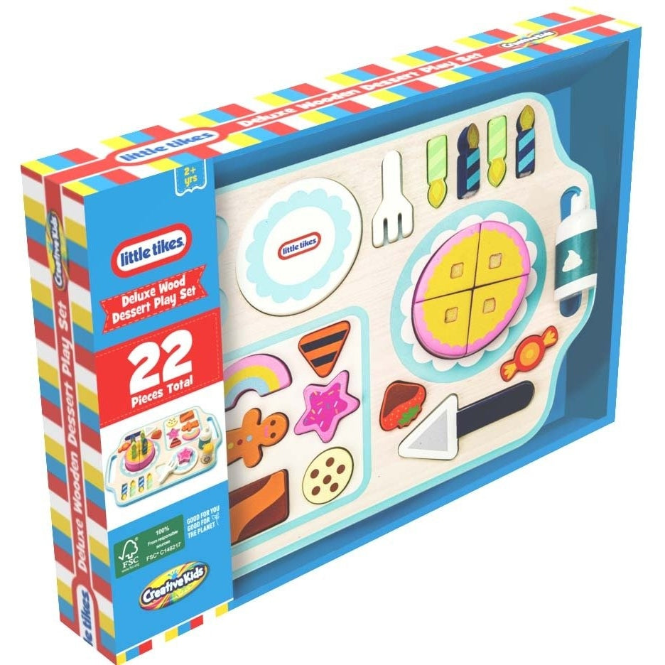Little Tikes Wooden Dessert Food Play Set