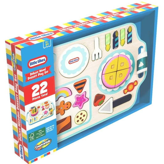 طقم لعب طعام خشبي حلويات Little Tikes