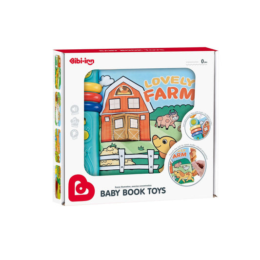 ספר בד לפעוטות אלקטרוני חיות חווה