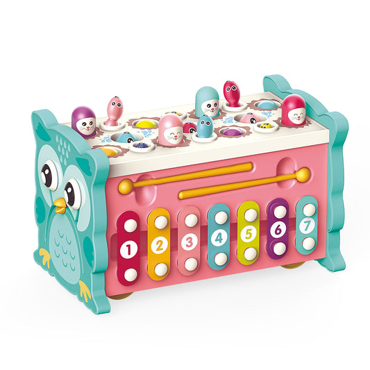 קוביית פעילות לפעוטות 8 ב-1 מונטסורי