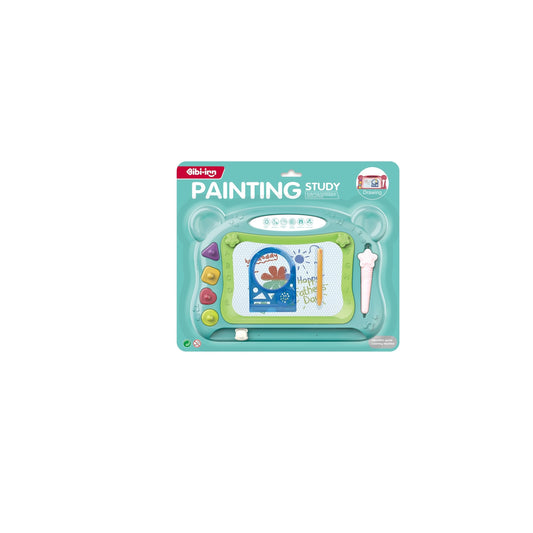 לוח ציור לימודי מחיק כחול