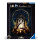 500 Piece Lion Glow Puzzle
