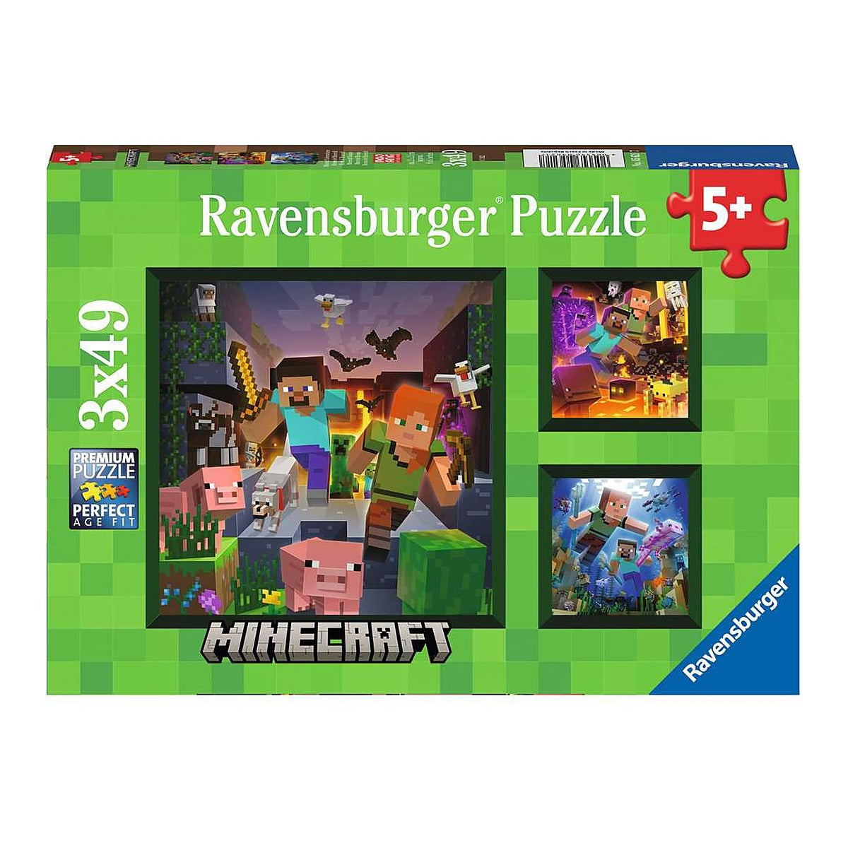 פאזל 3X49 חל MINECRAFT