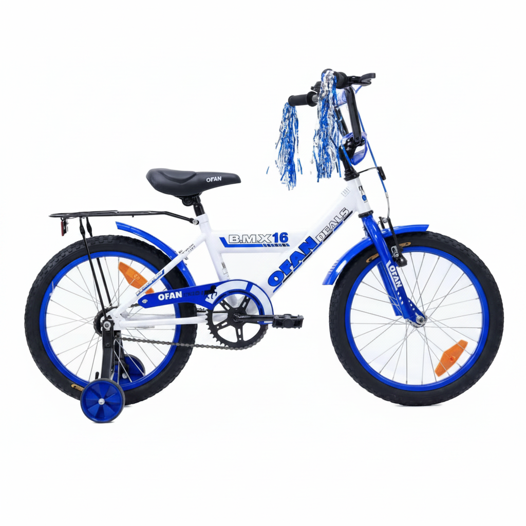 אופניים 16 BMX כחול מורכב