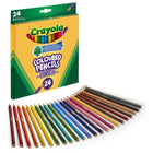 24 colored pencils