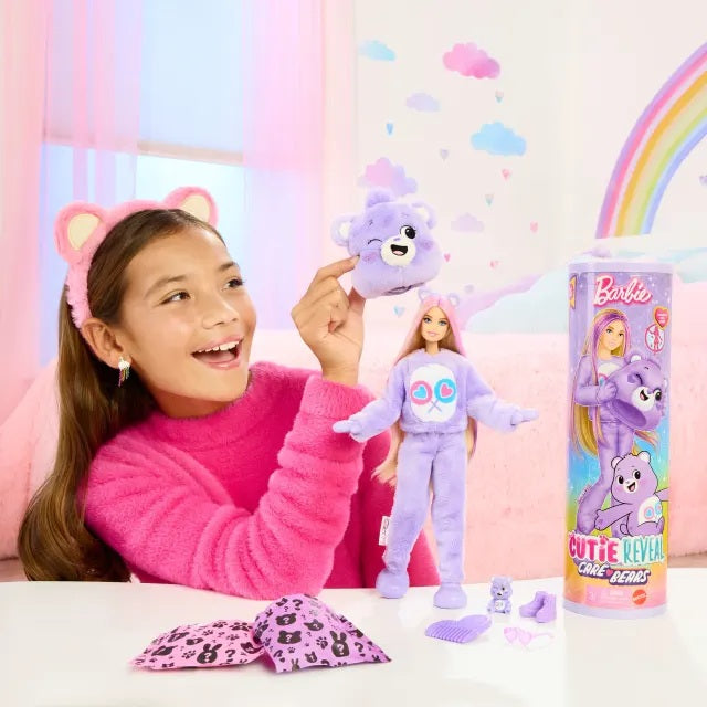 ברבי קיוטי ריביל סדרת דובוני אכפת לי נדידובונת סגולה