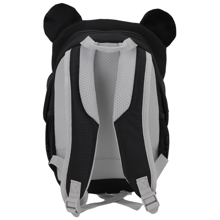 Black and white panda character kindergarten bag
