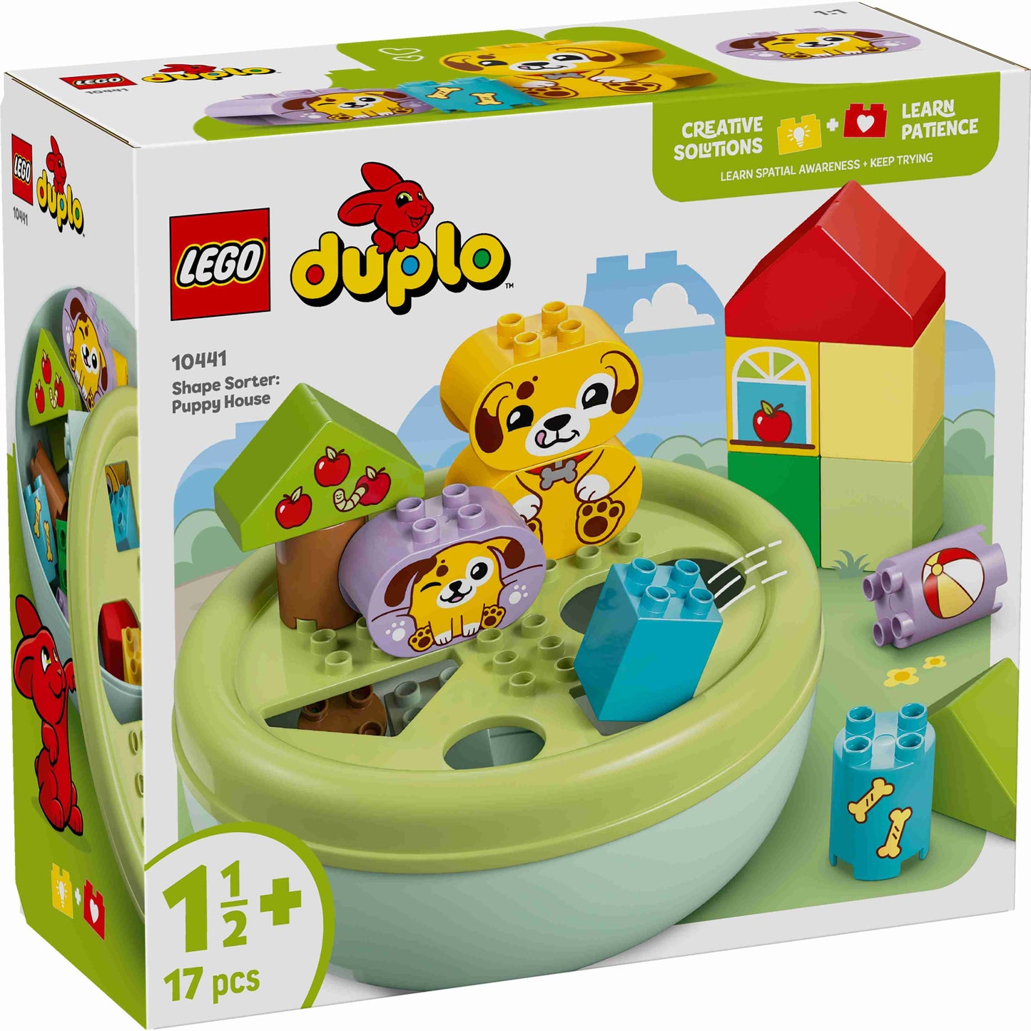 לגו דופלו התאם צורות: מלונת כלבלבים 1044