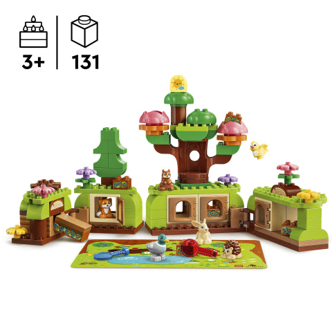 10480 לגו דופלו יער גילויים עם חיות בר