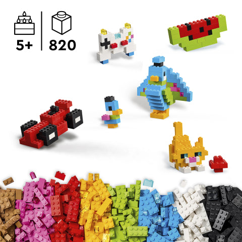 11045 לגו קלאסיק לבנים יצירתיות במגוון צבעים