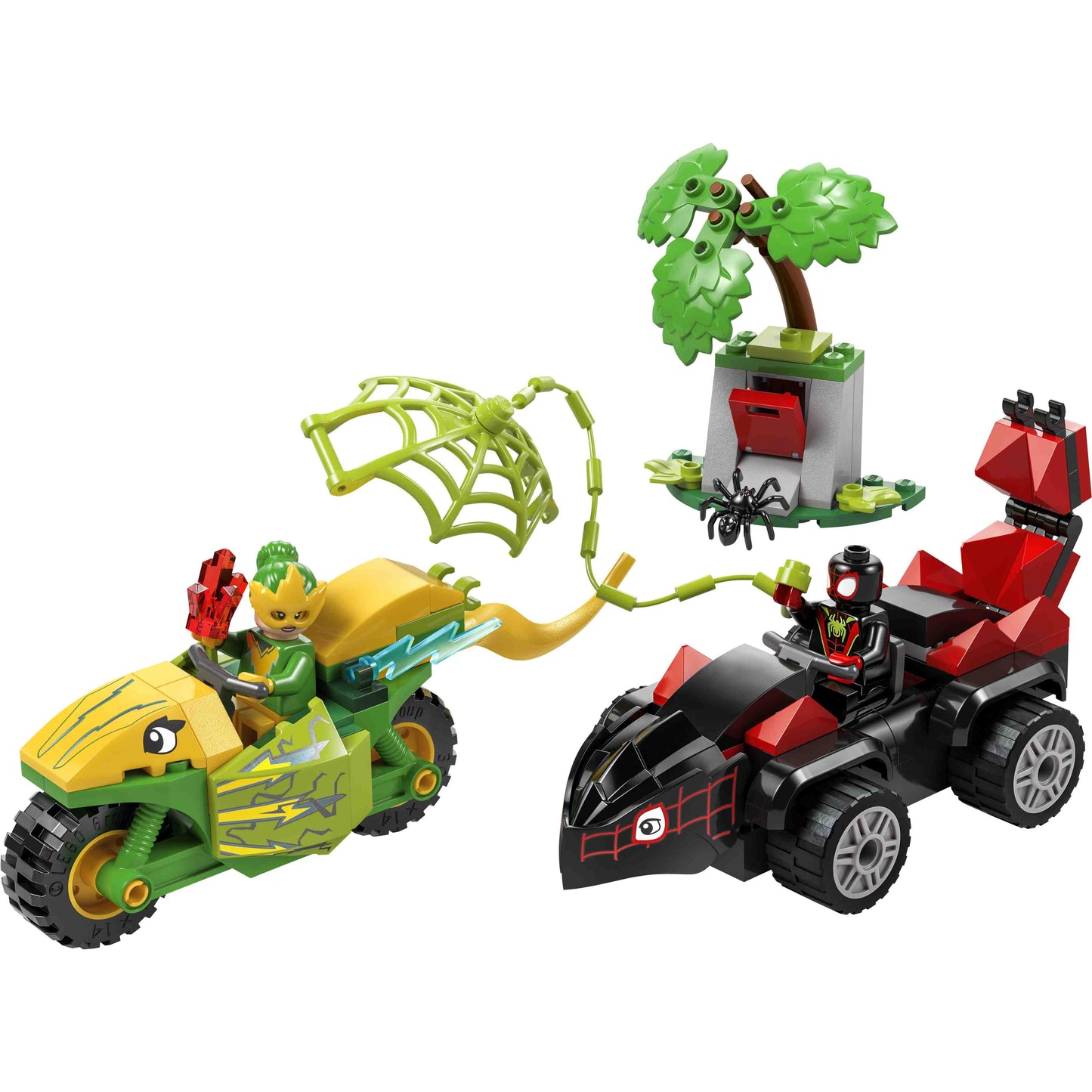 לגו ספיידרמן מרדף רכבי דינוזאור 11198