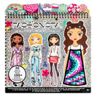 Large Sketchbook with Stickers for Fashion Design