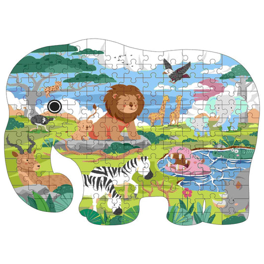 פאזל חיות גונגל 150 חלקים