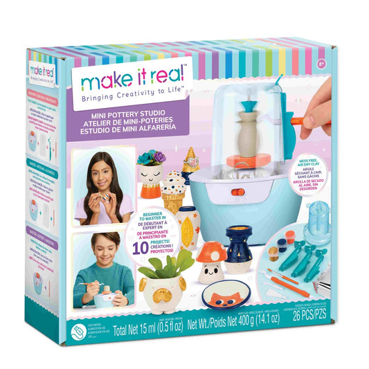 מיני סטודיו גלגל לעיצוב בחימר