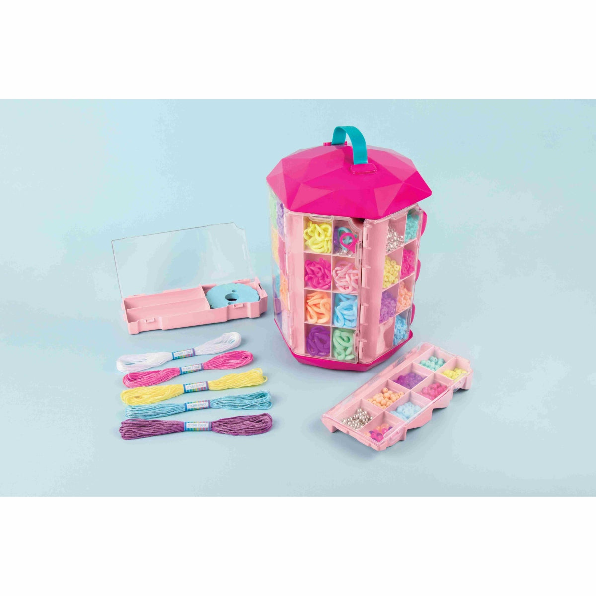 מעמד תלייה ואחסון תכשיטים לעיצוב 5 ב-1 - 1600 חלקים