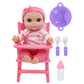 בובת תינוק 30 סמ משמיעה קולות עם מושב האכלה
