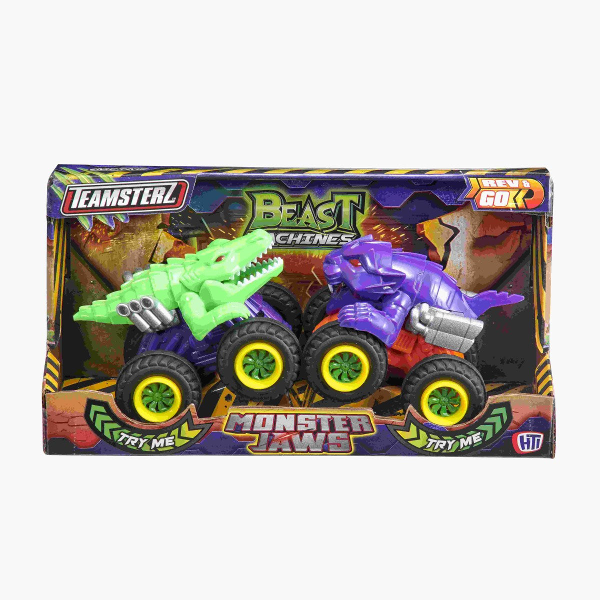 זוג מכוניות קטנות טורפים