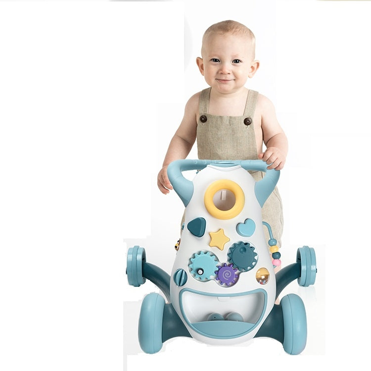 הליכון לפעוטות עם אורות וצלילים - כחול