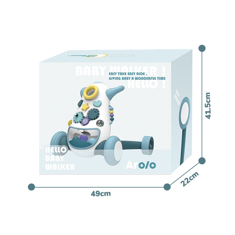 הליכון לפעוטות עם אורות וצלילים - כחול