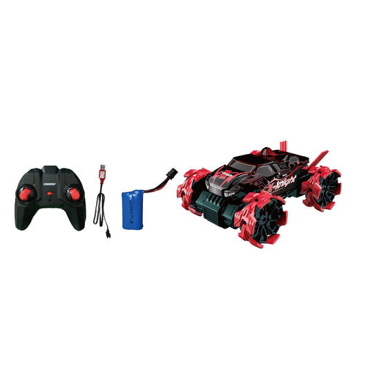 מכונית על שלט דריפט היי ספיד בצבע אדום 1:16