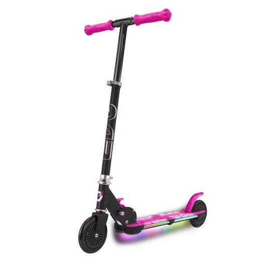 קורקינט ורוד 2 גלגלים עם תאורה