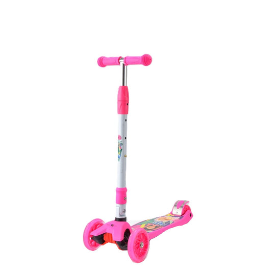 سكوتر باربي بثلاث عجلات قابل للطي