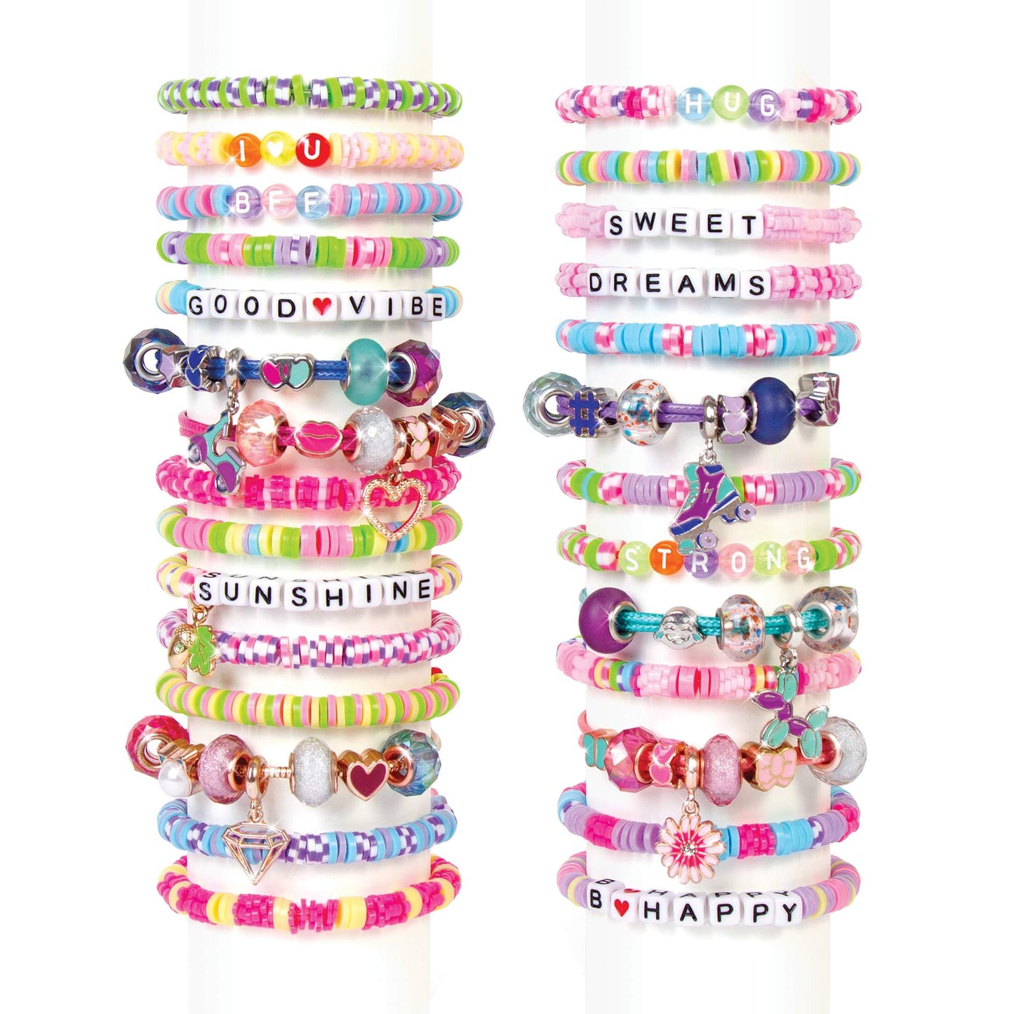 צמידים בשיא האופנה - עשה זאת בעצמך! - 2100 חלקים