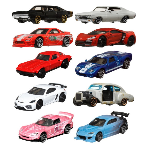 מכונית צעצוע מהסרט מהיר ועצבני של מותג HOT WHEELS