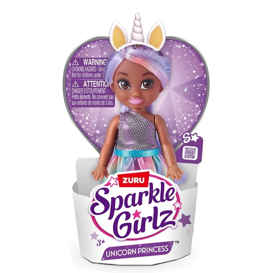 בובת קאפקייק פייה חד קרן 11 סמ