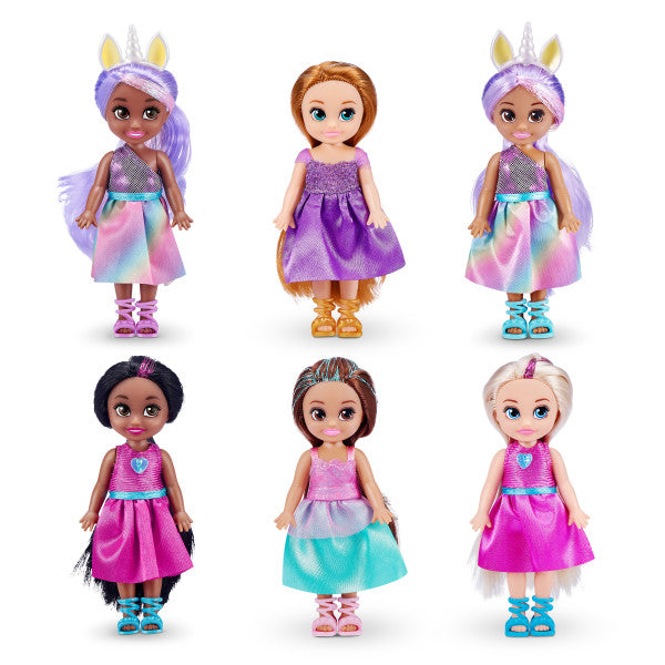 סט 6 בובות 11 סמ סדרת חברות