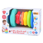 2-in-1 Rolling Ring Tower