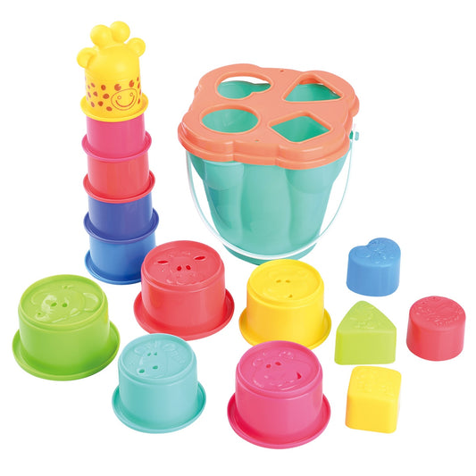 מגדל כוסות התאם צורה גירפה