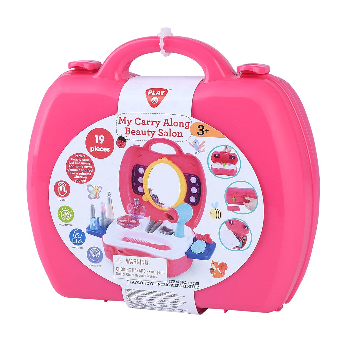 מזוודת סלון יופי ניידת 19 חלקים