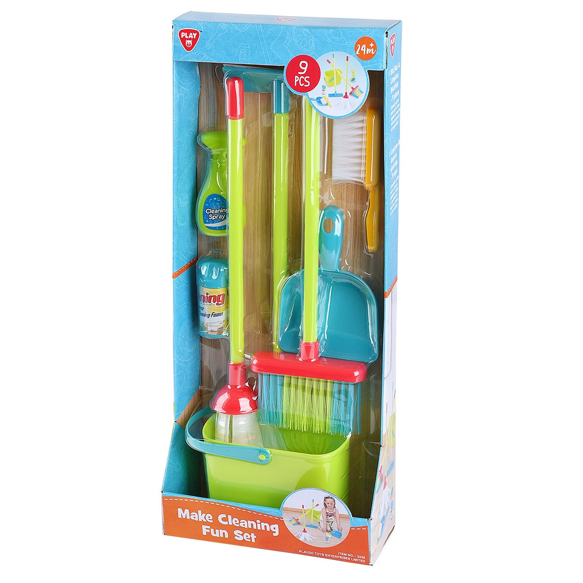 ערכת ניקיון 9 חלקים